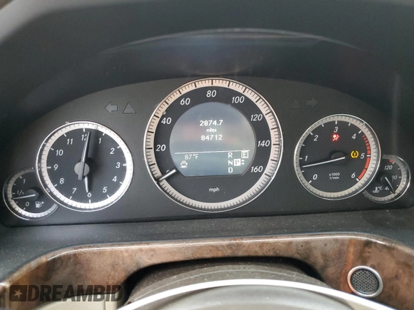 2011 Mercedes-Benz E-Class E 350 Luxury BlueTEC with VIN WDDHF2EB1BA292204, listed as a Copart auction lot 63491154 with 84,712 mi miles and Salvage Title. Bid and sale history available at carsss.com. Image 9.