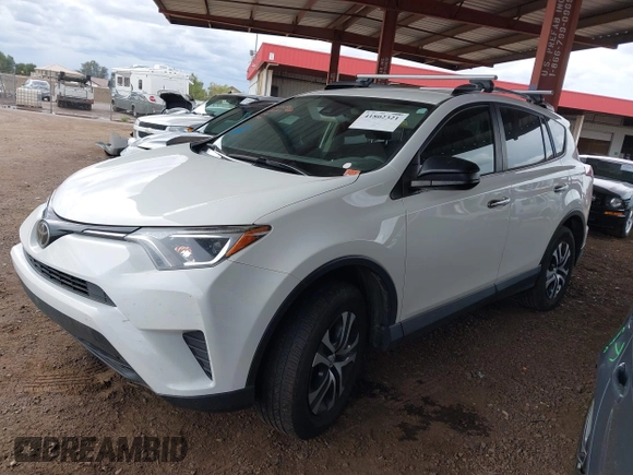 2017 Toyota RAV4 LE with VIN JTMZFREV5HJ707504, listed as a IAAI auction lot 41802321 with 63,834 mi miles and . Bid and sale history available at carsss.com. Image 17.