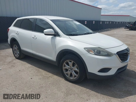 2015 Mazda CX-9 Sport with VIN JM3TB2BV7F0452071, listed as a IAAI auction lot 41895074 with 122,101 mi miles and . Bid and sale history available at carsss.com. Image 1.