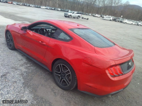 2020 Ford Mustang EcoBoost with VIN 1FA6P8TH2L5108672, listed as a IAAI auction lot 41633244 with 57,507 mi miles. Bid and sale history available at carsss.com. Image 6.