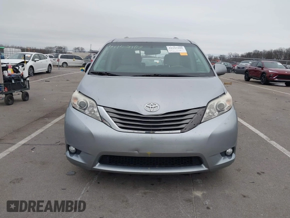 2011 Toyota Sienna XLE AAS with VIN 5TDYK3DC5BS150527, listed as a IAAI auction lot 41143189 with 147,551 mi miles and . Bid and sale history available at DreamBid. Image 12.