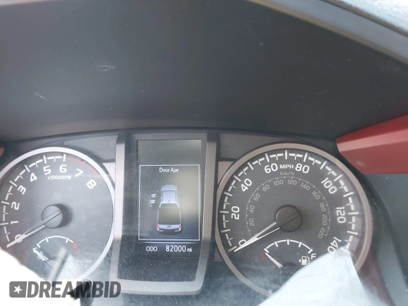 2017 Toyota Tacoma SR5 with VIN 5TFCZ5AN4HX091383, listed as a IAAI auction lot 42202505 with 82,000 mi miles and . Bid and sale history available at DreamBid. Image 7.