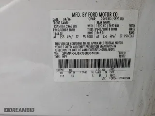 2016 Ford Edge SEL with VIN 2FMPK4J8XGBB61626, listed as a Copart auction lot 86251164 with 145,902 mi miles and Clean Title. Bid and sale history available at carsss.com. Image 12.