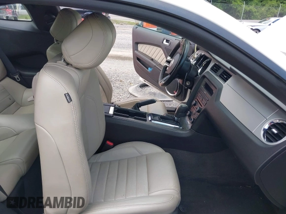 2013 Ford Mustang V6 with VIN 1ZVBP8AM6D5256735, listed as a IAAI auction lot 42322736 with 88,161 mi miles and . Bid and sale history available at DreamBid. Image 5.