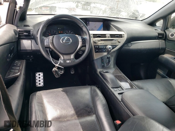 2015 Lexus RX 350 with VIN 2T2BK1BA1FC259489, listed as a Copart auction lot 54937875 with 75,939 mi miles and Salvage Title. Bid and sale history available at DreamBid. Image 8.