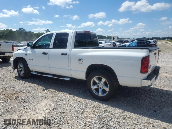 2008 Dodge 1500 SLT with VIN 1D7HA182X8S570864, listed as a Copart auction lot 56417825 with 201,126 mi miles and Salvage title. Bid and sale history available at DreamBid. Image 2.