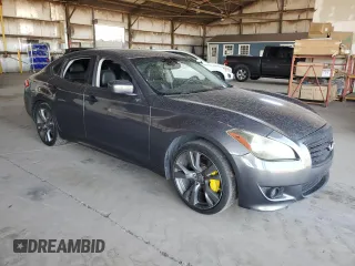 2011 Infiniti M37 with VIN JN1BY1APXBM324526, listed as a Copart auction lot 54580094 with 174,419 mi miles and Clean Title. Bid and sale history available at carsss.com. Image 4.