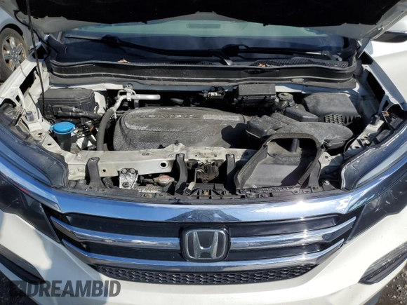 2017 Honda Pilot Elite with VIN 5FNYF6H04HB042922, listed as a Copart auction lot 44606285 with 126,089 mi miles and Salvage Title. Bid and sale history available at DreamBid. Image 12.