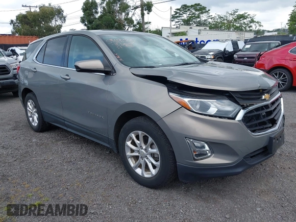 2018 Chevrolet Equinox LT with VIN 3GNAXJEV8JS578522, listed as a IAAI auction lot 41915870 with 48,967 mi miles and . Bid and sale history available at DreamBid. Image 1.
