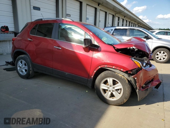 2020 Chevrolet Trax LT with VIN 3GNCJLSB2LL251045, listed as a Copart auction lot 57127135 with 85,989 mi miles and Salvage title. Bid and sale history available at DreamBid. Image 4.