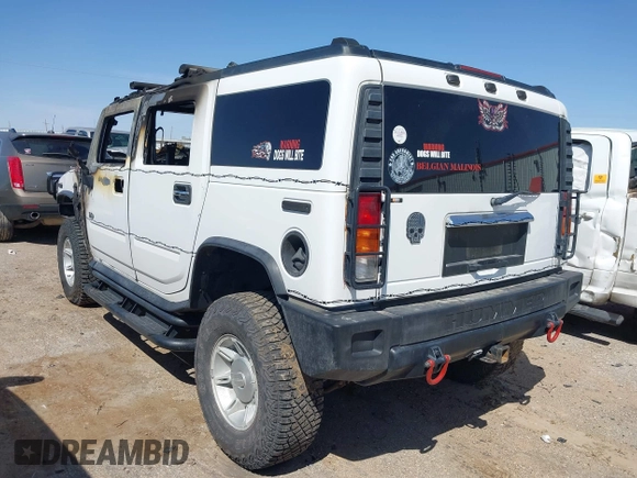 2003 Hummer H2 z VIN 5GRGN23U13H132778, wystawiony jako IAAI lot #41985070 z przebiegiem Nie podano mil oraz . Historia ofert i sprzedaży dostępna na DreamBid. Obrazek 3.
