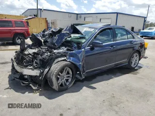 2013 Mercedes-Benz C 300 Sport with VIN WDDGF8AB9DA785362, listed as a Copart auction lot 54761865 with 202,301 mi miles and Salvage Title. Bid and sale history available at DreamBid. Image 1.