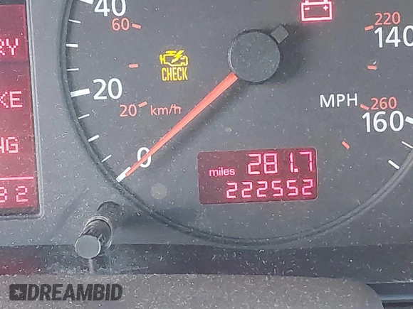 2000 Audi A6 z VIN WAUZL54B4YN013868, wystawiony jako IAAI lot #41314850 z przebiegiem 222 552 mil mil oraz . Historia ofert i sprzedaży dostępna na DreamBid. Obrazek 15.