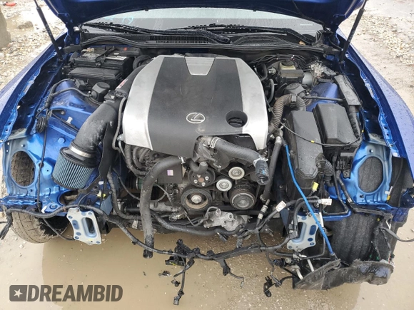 2016 Lexus RC 350 F Sport with VIN JTHSE5BC9G5006793, listed as a Copart auction lot 47349695 with 107,676 mi miles and Salvage title. Bid and sale history available at DreamBid. Image 11.