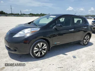 2017 Nissan LEAF SL with VIN 1N4BZ0CP7HC300142, listed as a Copart auction lot 65713354 with 3,679 mi miles and Clean Title. Bid and sale history available at carsss.com. Image 1.