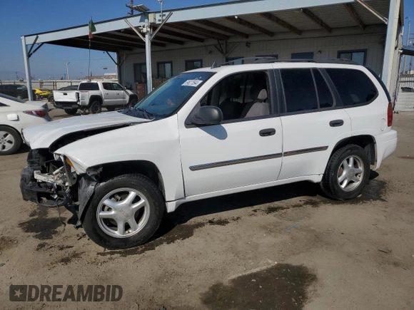2008 GMC Envoy SLE1 with VIN 1GKDS13S182137239, listed as a Copart auction lot 69627594 with 135,160 mi miles and Salvage Title. Bid and sale history available at DreamBid. Image 1.