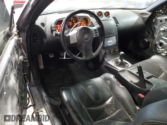 2003 Nissan 350Z Enthusiast with VIN JN1AZ34D63T108105, listed as a Copart auction lot 84525074 with 64,174 mi miles and Salvage Title. Bid and sale history available at carsss.com. Image 8.