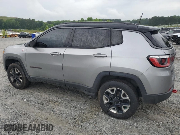 2018 Jeep Compass Trailhawk with VIN 3C4NJDDB4JT451409, listed as a Copart auction lot 58769305 with 135,562 mi miles and Clean title. Bid and sale history available at DreamBid. Image 2.