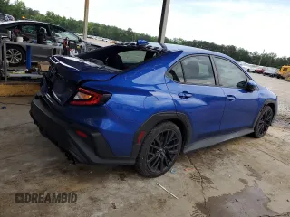 2022 Subaru WRX Premium with VIN JF1VBAF64N9029561, listed as a Copart auction lot 56467545 with 42,596 mi miles and Salvage title. Bid and sale history available at DreamBid. Image 3.