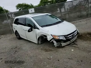 2014 Honda Odyssey Touring z VIN 5FNRL5H91EB089813, wystawiony jako Copart lot #58674275 z przebiegiem Nie podano mil oraz Szkoda całkowita • Salvage title. Historia ofert i sprzedaży dostępna na DreamBid. Obrazek 15.