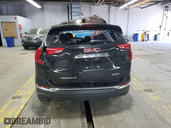 2020 GMC Terrain SLT z VIN 3GKALVEV1LL249562, wystawiony jako Copart lot #60432695 z przebiegiem Nie podano mil oraz Szkoda całkowita • Salvage title. Historia ofert i sprzedaży dostępna na DreamBid. Obrazek 6.