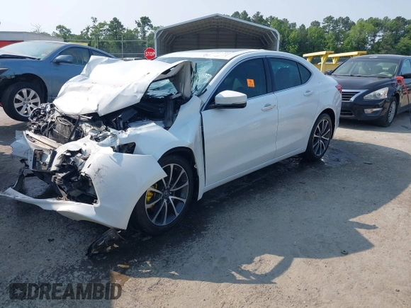 2015 Acura TLX V6 with VIN 19UUB2F35FA006406, listed as a IAAI auction lot 42409538 with Not provided miles and . Bid and sale history available at DreamBid. Image 16.