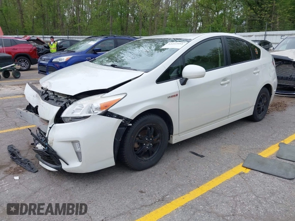 2012 Toyota Prius One z VIN JTDKN3DU7C1535804, wystawiony jako IAAI lot #42257951 z przebiegiem 202 822 mil mil oraz . Historia ofert i sprzedaży dostępna na DreamBid. Obrazek 2.