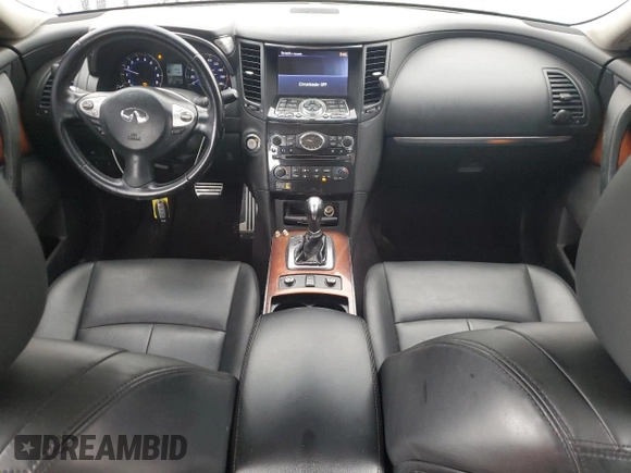 2012 Infiniti FX with VIN JN8AS1MU8CM122012, listed as a Copart auction lot 44778585 with 115,322 mi miles and Salvage title. Bid and sale history available at DreamBid. Image 8.