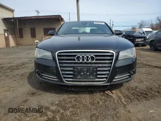 2011 Audi A8 with VIN WAUAVAFD9BN001074, listed as a Copart auction lot 51672175 with 130,823 mi miles and Non repairable. Bid and sale history available at DreamBid. Image 5.