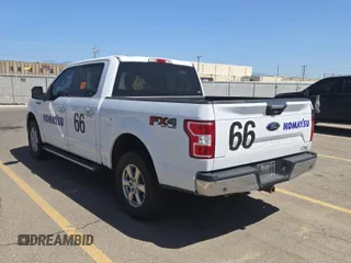 2018 Ford F-150 XL with VIN 1FTEW1E59JKD11351, listed as a IAAI auction lot 42663848 with 128,761 mi miles and . Bid and sale history available at DreamBid. Image 10.