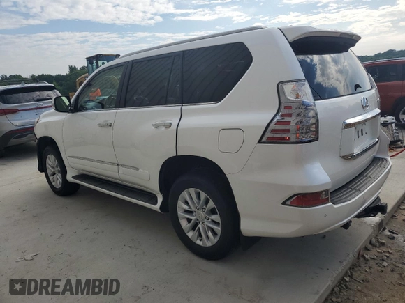 2017 Lexus GX 460 z VIN JTJBM7FX4H5162638, wystawiony jako Copart lot #55959905 z przebiegiem 147 601 mil mil oraz Szkoda całkowita • Salvage title. Historia ofert i sprzedaży dostępna na DreamBid. Obrazek 2.