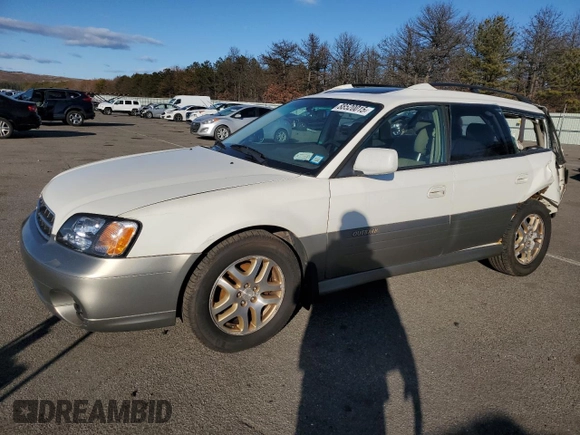2001 Subaru Legacy Outback Limited with VIN 4S3BH686517636872, listed as a Copart auction lot 88520015 with 198,056 mi miles and Salvage title. Bid and sale history available at DreamBid. Image 1.