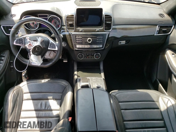 2017 Mercedes-Benz GLS 63 AMG with VIN 4JGDF7FE5HA747770, listed as a Copart auction lot 65888883 with 50,889 mi miles and Salvage Title. Bid and sale history available at DreamBid. Image 8.