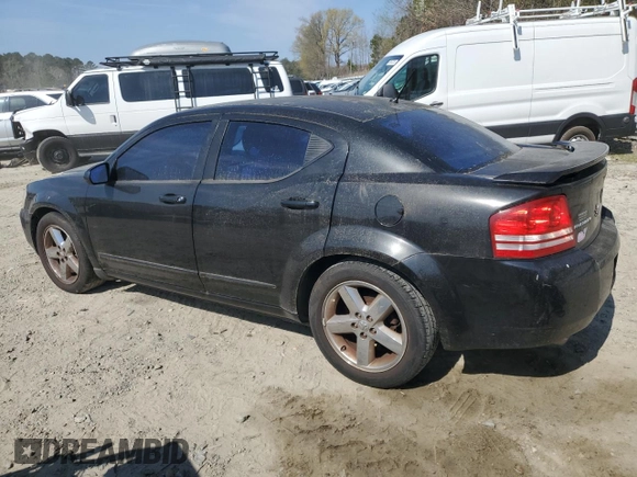 2008 Dodge Avenger R/T with VIN 1B3LC76M48N650408, listed as a Copart auction lot 50935295 with 111,414 mi miles and Salvage Title. Bid and sale history available at DreamBid. Image 2.
