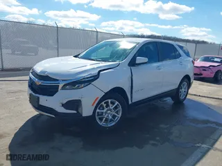 2024 Chevrolet Equinox LT with VIN 3GNAXUEG7RL272971, listed as a IAAI auction lot 41734188 with 23,245 mi miles. Bid and sale history available at carsss.com. Image 17.