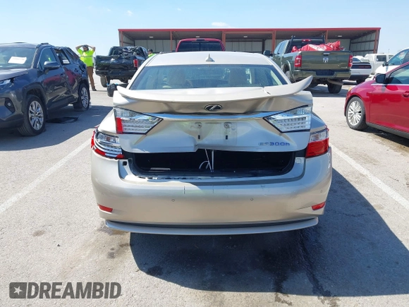 2013 Lexus ES 300h Hybrid with VIN JTHBW1GG6D2011464, listed as a IAAI auction lot 41838434 with 150,747 mi miles. Bid and sale history available at carsss.com. Image 6.