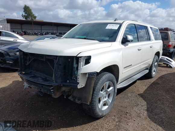 2015 Chevrolet Suburban LTZ with VIN 1GNSKKKC5FR127201, listed as a IAAI auction lot 41706562 with 151,644 mi miles and . Bid and sale history available at DreamBid. Image 18.