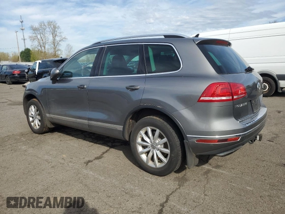 2016 Volkswagen Touareg Sport с VIN WVGEF9BPXGD007023, выставлен на аукционе Copart как лот 50760865 с пробегом 96 657 миль миль и Списание • Salvage title. История ставок и продаж доступна на DreamBid. Изображение 2.