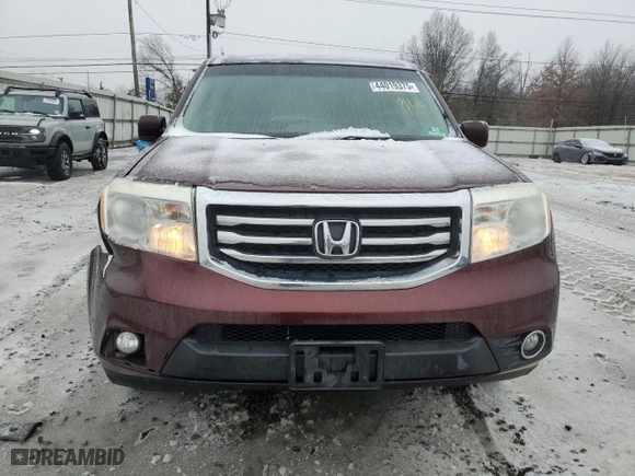 2012 Honda Pilot EX-L with VIN 5FNYF4H68CB047560, listed as a Copart auction lot 44019375 with 155,751 mi miles and Salvage Title. Bid and sale history available at carsss.com. Image 5.