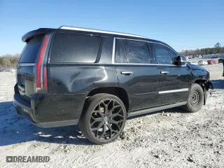 2015 Cadillac Escalade Premium with VIN 1GYS3NKJ1FR536036, listed as a Copart auction lot 47147875 with 140,640 mi miles and Salvage Title. Bid and sale history available at carsss.com. Image 3.