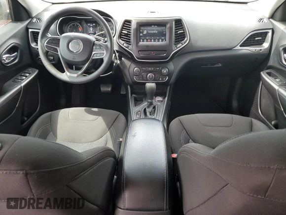 2019 Jeep Cherokee Latitude with VIN 1C4PJLCB2KD232654, listed as a Copart auction lot 50892105 with 138,673 mi miles and Salvage title. Bid and sale history available at DreamBid. Image 8.