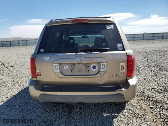 2005 Honda Pilot EX-L with NAVI with VIN 2HKYF18795H529093, listed as a Copart auction lot 50661595 with 270,930 mi miles and Clean Title. Bid and sale history available at carsss.com. Image 6.