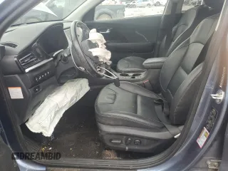 2022 Kia Niro Touring SE with VIN KNDCC3LC7N5537387, listed as a Copart auction lot 71196674 with 49,527 mi miles and Salvage Title. Bid and sale history available at carsss.com. Image 7.