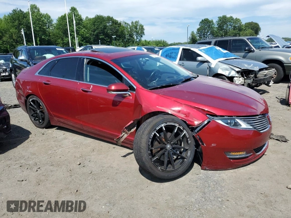2015 Lincoln MKZ with VIN 3LN6L2G98FR600609, listed as a Copart auction lot 62648325 with 149,238 mi miles and Salvage title. Bid and sale history available at DreamBid. Image 4.