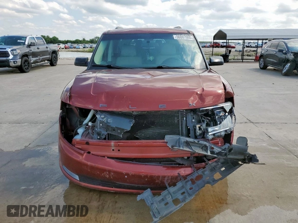 2014 Ford Flex SEL z VIN 2FMGK5C81EBD18508, wystawiony jako Copart lot #56007955 z przebiegiem 202 598 mil mil oraz Szkody całkowita. Historia ofert i sprzedaży dostępna na DreamBid. Obrazek 5.