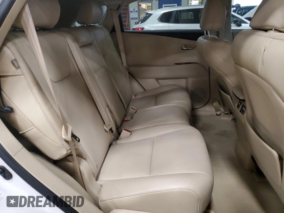 2011 Lexus RX 350 with VIN 2T2BK1BA6BC102910, listed as a Copart auction lot 60153935 with 132,626 mi miles and Salvage title. Bid and sale history available at DreamBid. Image 11.