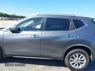 2017 Nissan Rogue S with VIN KNMAT2MT7HP617801, listed as a IAAI auction lot 41754527 with 156,195 mi miles and . Bid and sale history available at DreamBid. Image 14.