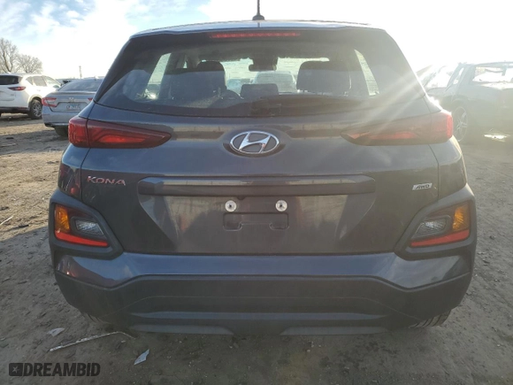 2021 Hyundai Kona SE with VIN KM8K1CAA1MU660699, listed as a Copart auction lot 42736305 with 71,383 mi miles and Salvage Title. Bid and sale history available at carsss.com. Image 6.