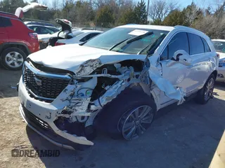 2024 Cadillac XT5 FWD Premium Luxury with VIN 1GYKNCRS2RZ743715, listed as a IAAI auction lot 41375228 with 10,846 mi miles. Bid and sale history available at carsss.com. Image 17.