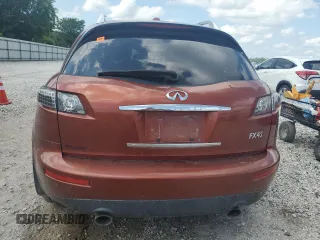 2008 Infiniti FX Options with VIN JNRBS08W68X400384, listed as a Copart auction lot 59956025 with 173,499 mi miles and Salvage title. Bid and sale history available at DreamBid. Image 6.